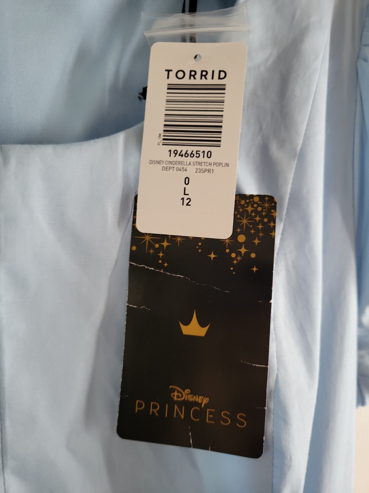 NWT Disney PRINCESS Cinderella Dress Torrid Plus Size 0/12 Absolutely Gorgeous!