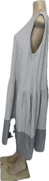 Gershon Bram Viscose Blend Sleeveless Midi A-Line Relaxed fit size XL NWT