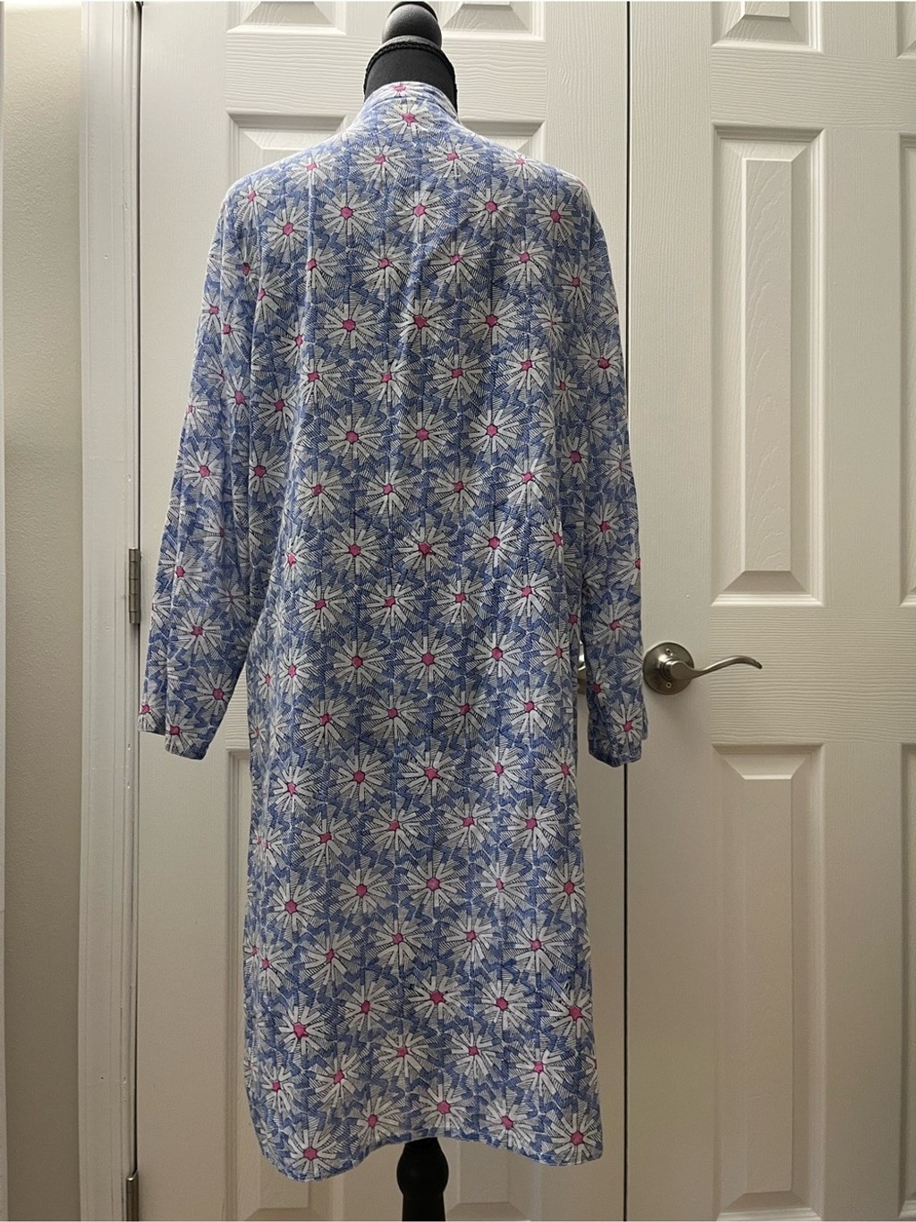 Roller Rabbit Printed Cotton Coverup Dress Tunic Sz M EUC