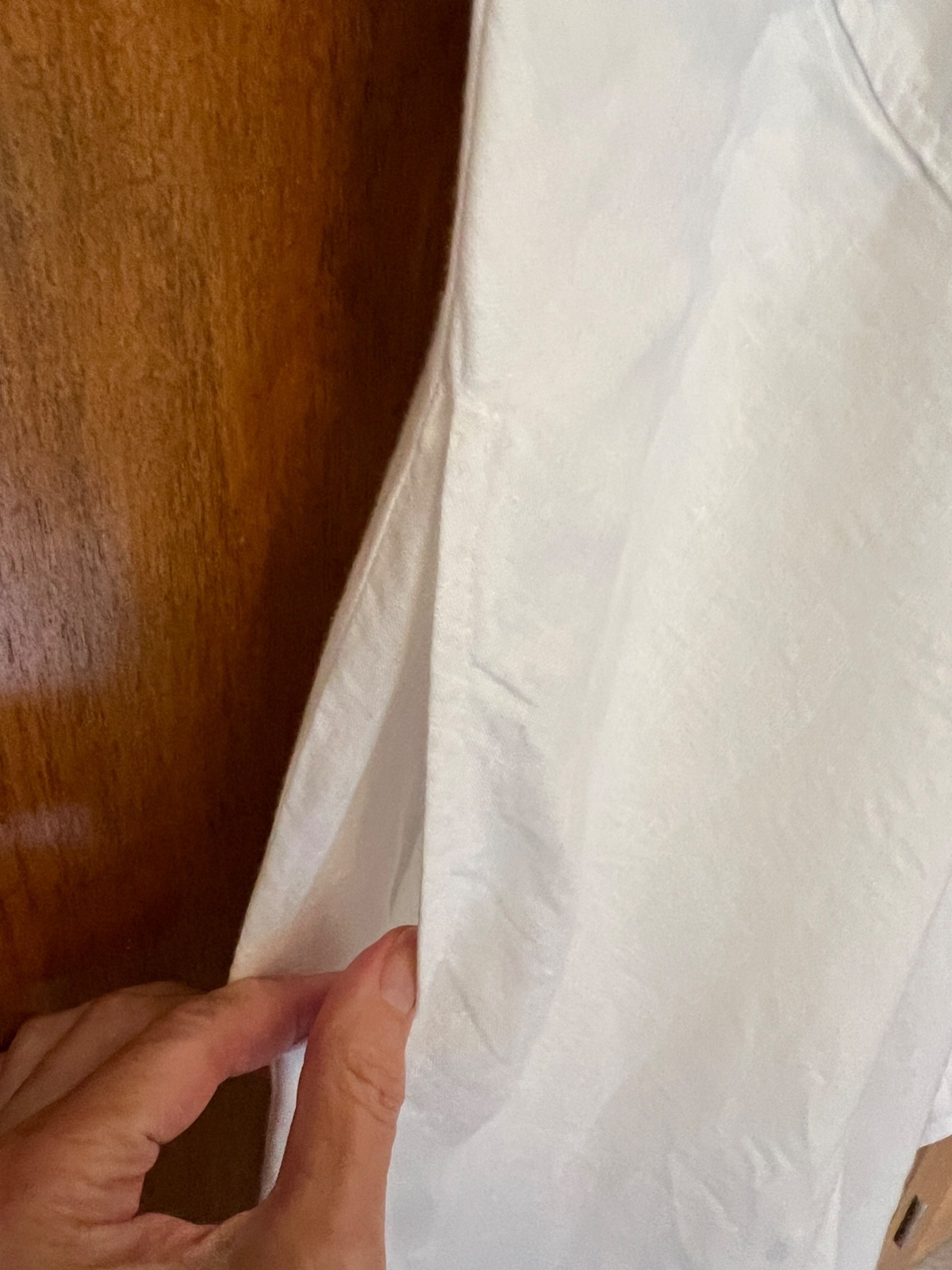 Haris Cotton 100% Linen White Sleeveless Dress Made in Greece EUC Small