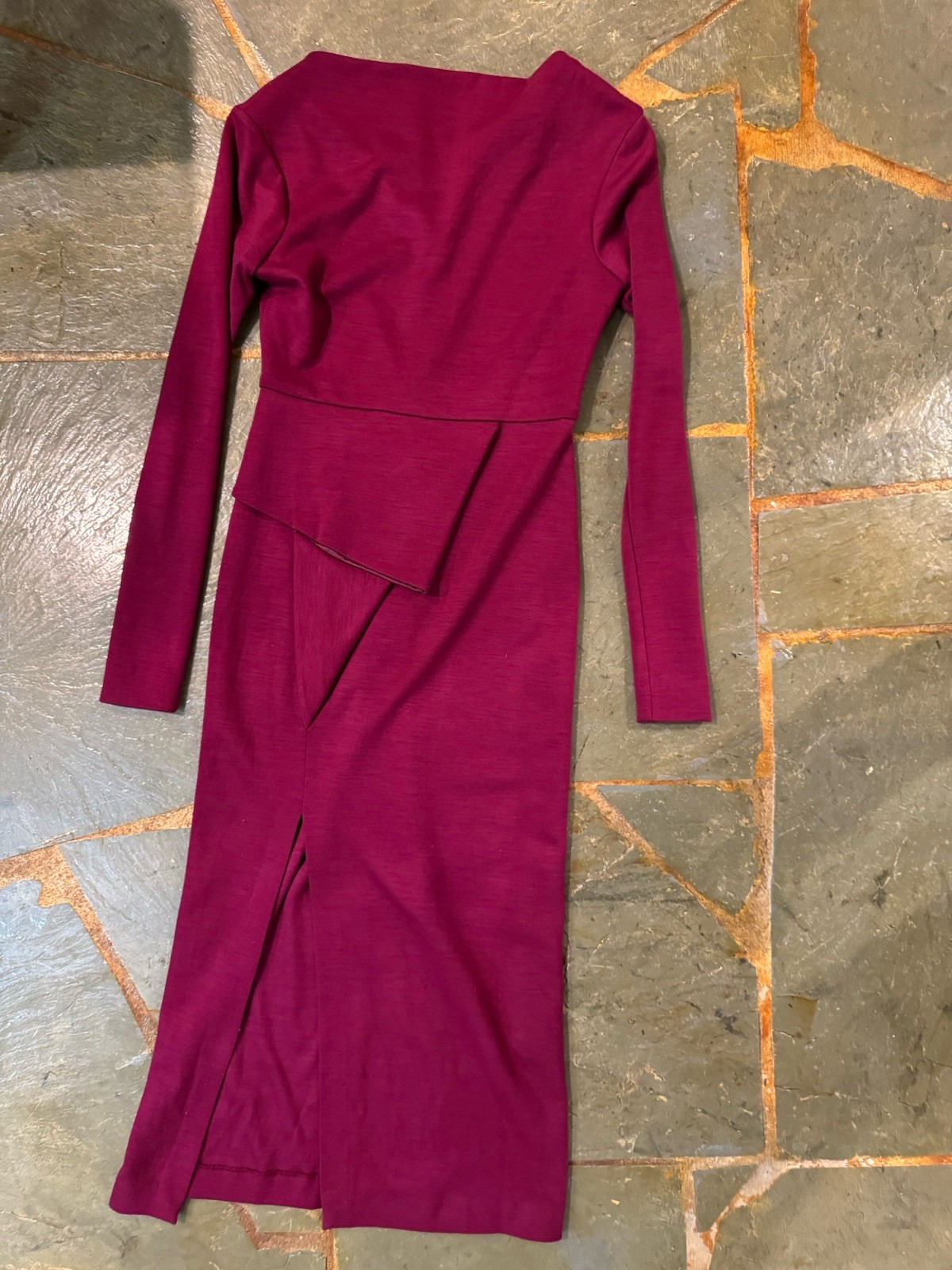 Italian Women’s Dress Size L Italian Wool Cashmere Blend Gaiofatto Italy Made