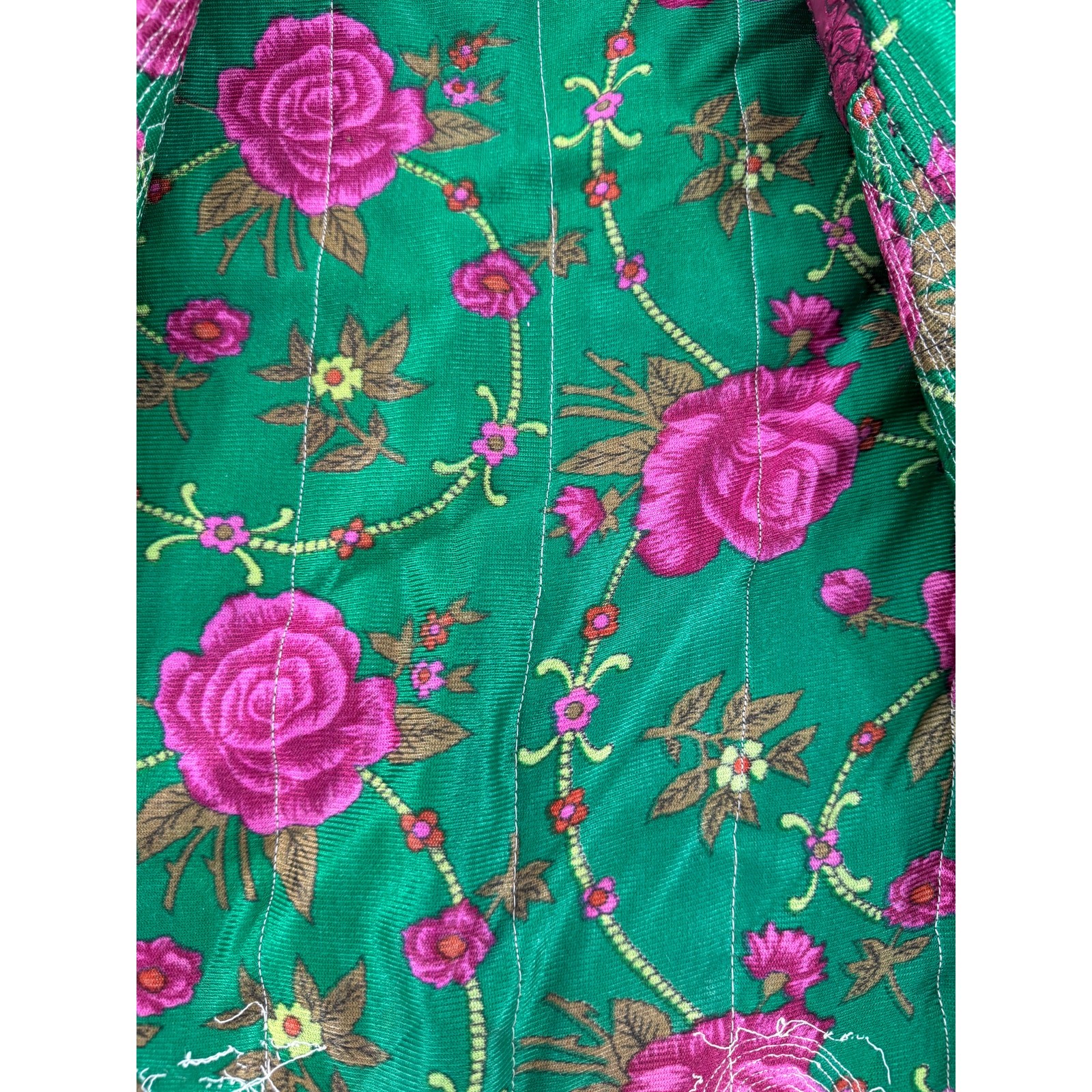 Vintage Afghan Embroidered Tribal Wool Ethnic Chapan