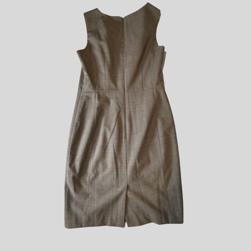 Banana Republic Gray Italian Wool Blend Pencil Dress – Size 6 – Career Chic
