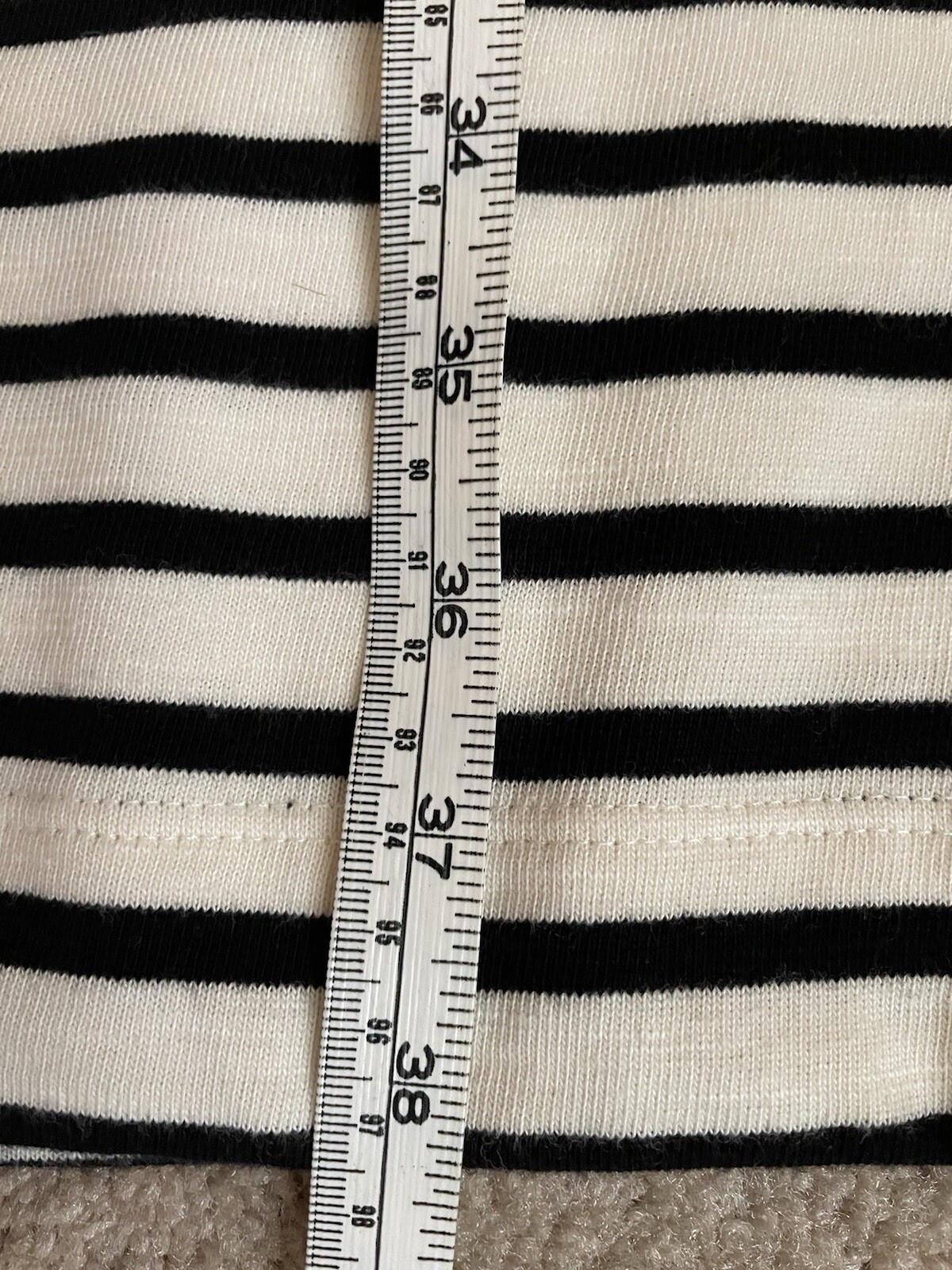 NWT! Talbots Petites Classic Striped Sleevless Sheath 100% Cotton Dress Size MP