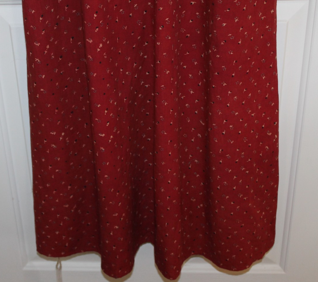 Christy Dawn Dress NWT Midi Peter Pan Collar XL Prairie Cottagecore Boho