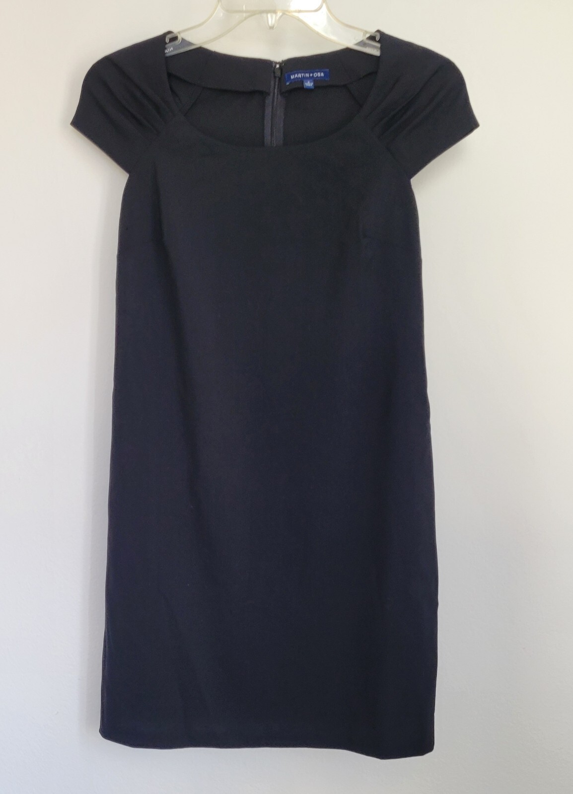 Martin+Osa Black Shift Dress Size 0