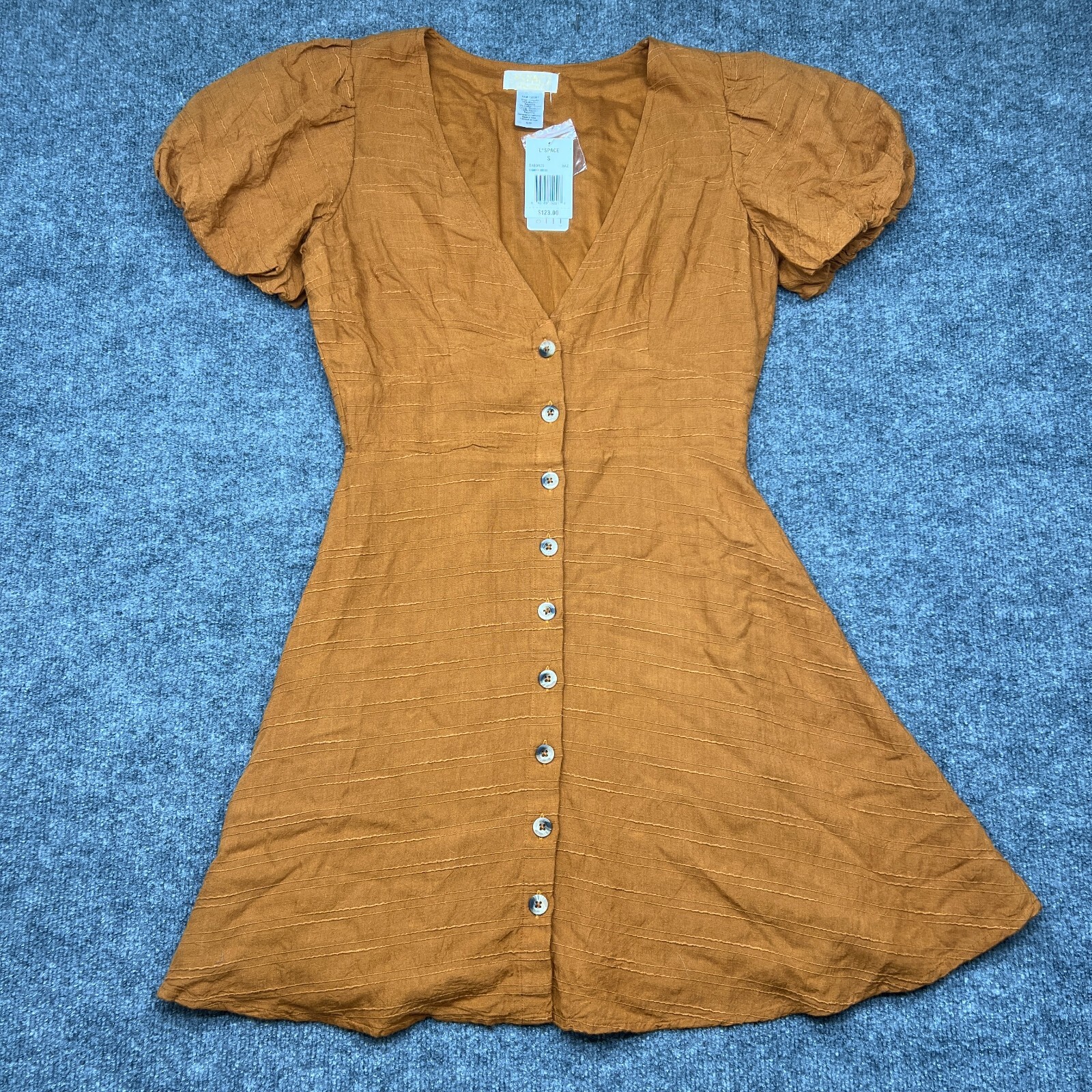 L*Space Women’s New With Tag Sabrina Dress in Hazelnut Size Small