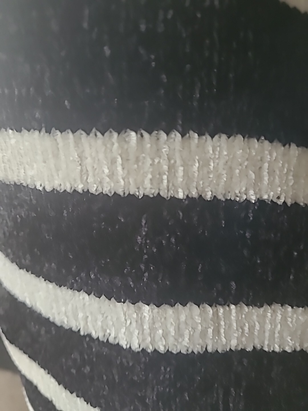 E15 Madison + Hudson Black and White Chenille Sweater Dress