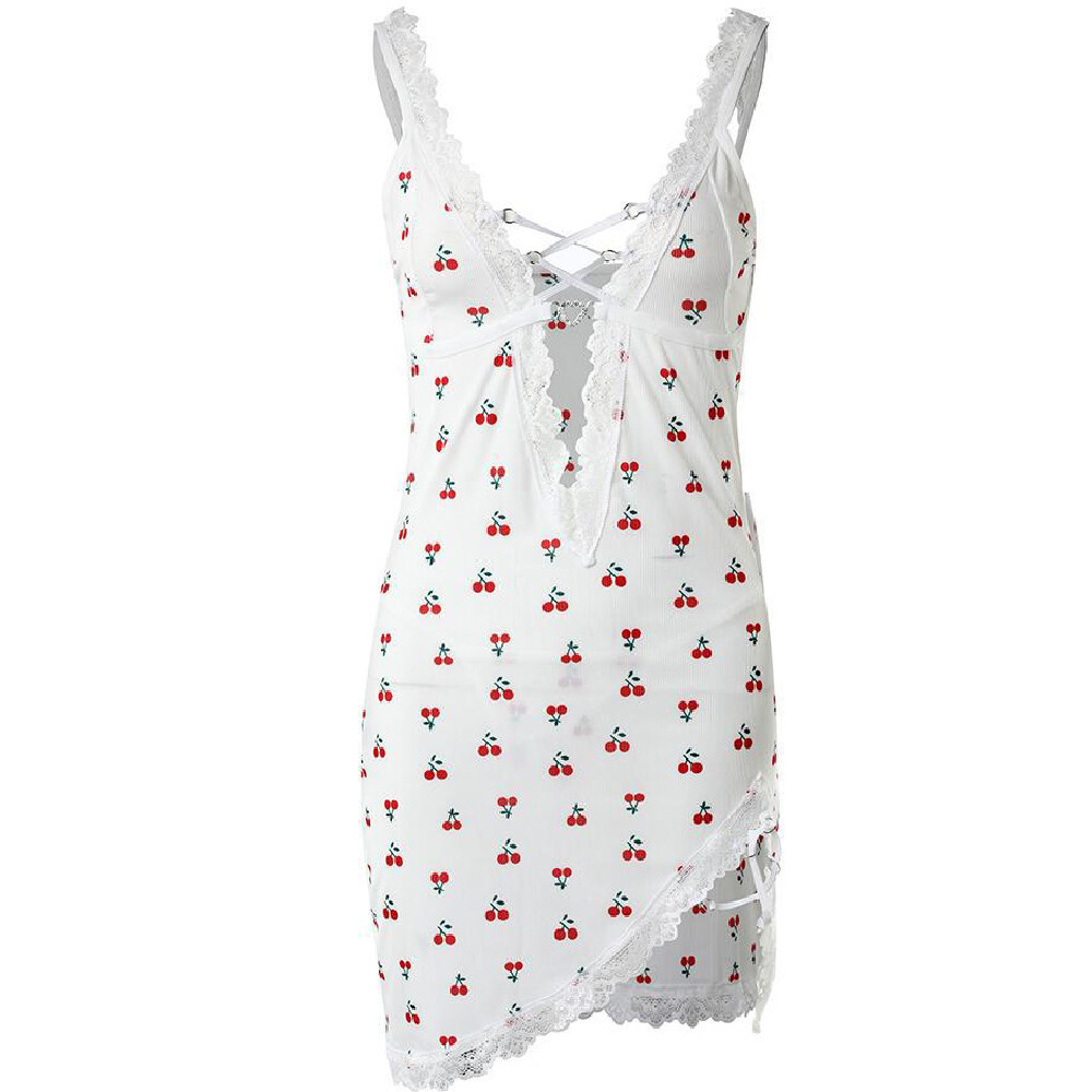 Sexy Women Lingerie Teddy Babydoll Underwear Lace Sleepwear Nightgown Slip Dress
