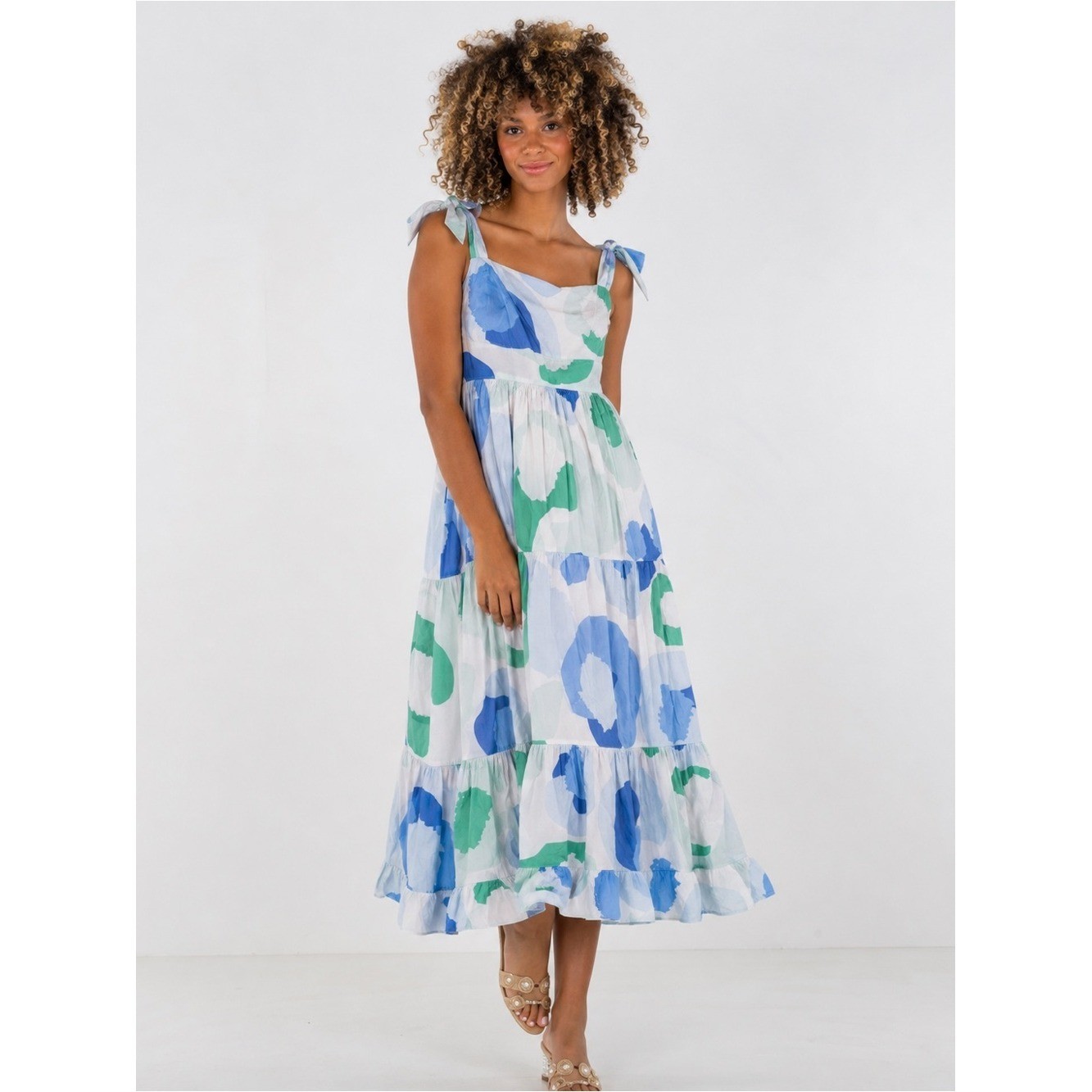 Emily McCarthy Bow Maxi Dress