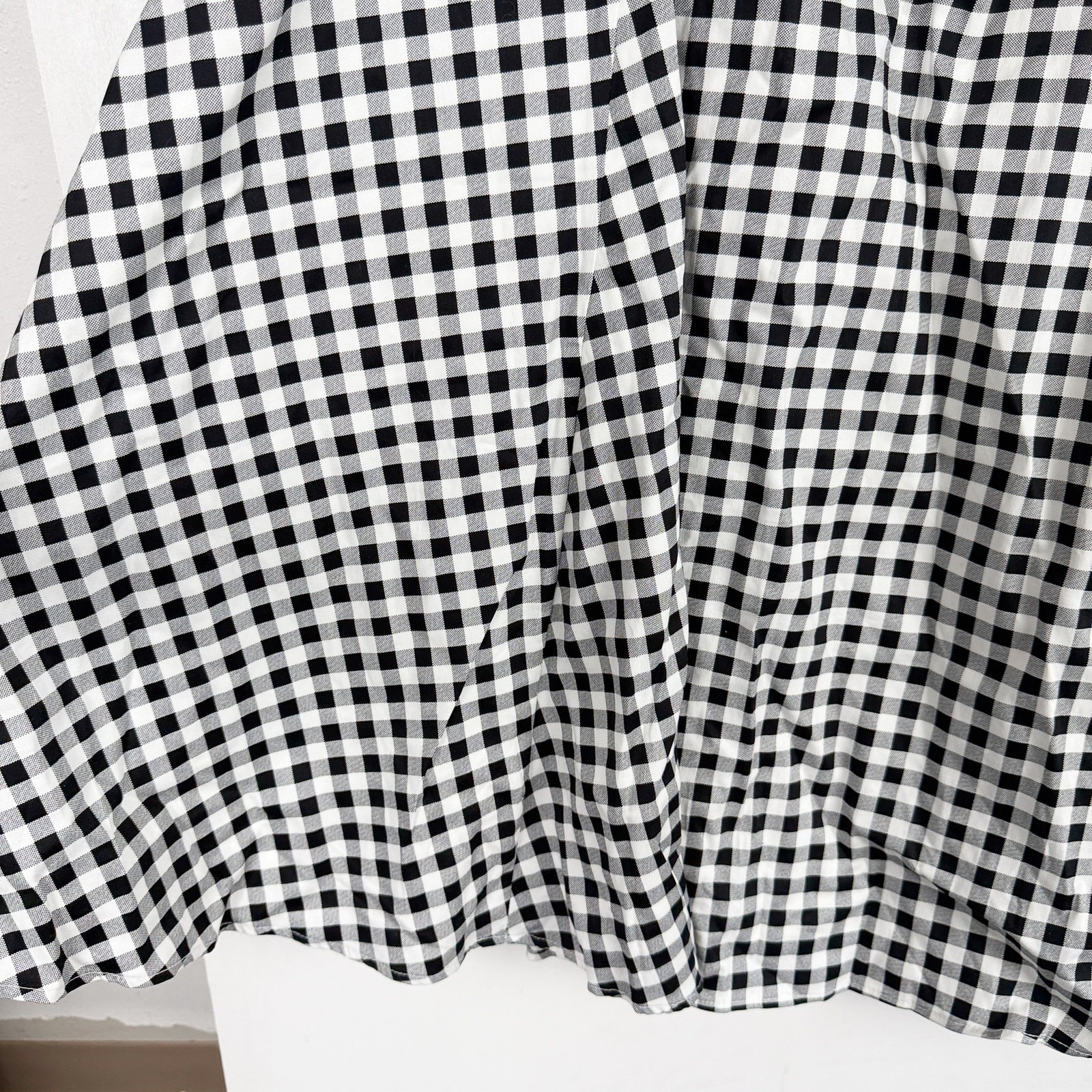 New Torrid Retro Chic Gingham Swing Dress Black White $89 – 26 4 4X