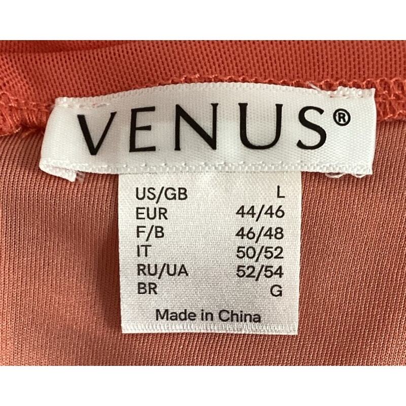 Venus Ruched Mesh Fitted Bodycon Maxi Dress Coral L