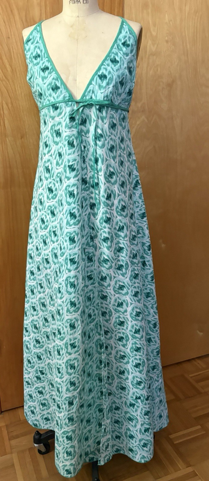 Mimo With Love A Line Maxi Dress Size Xs Beachwear Vacation Cruise