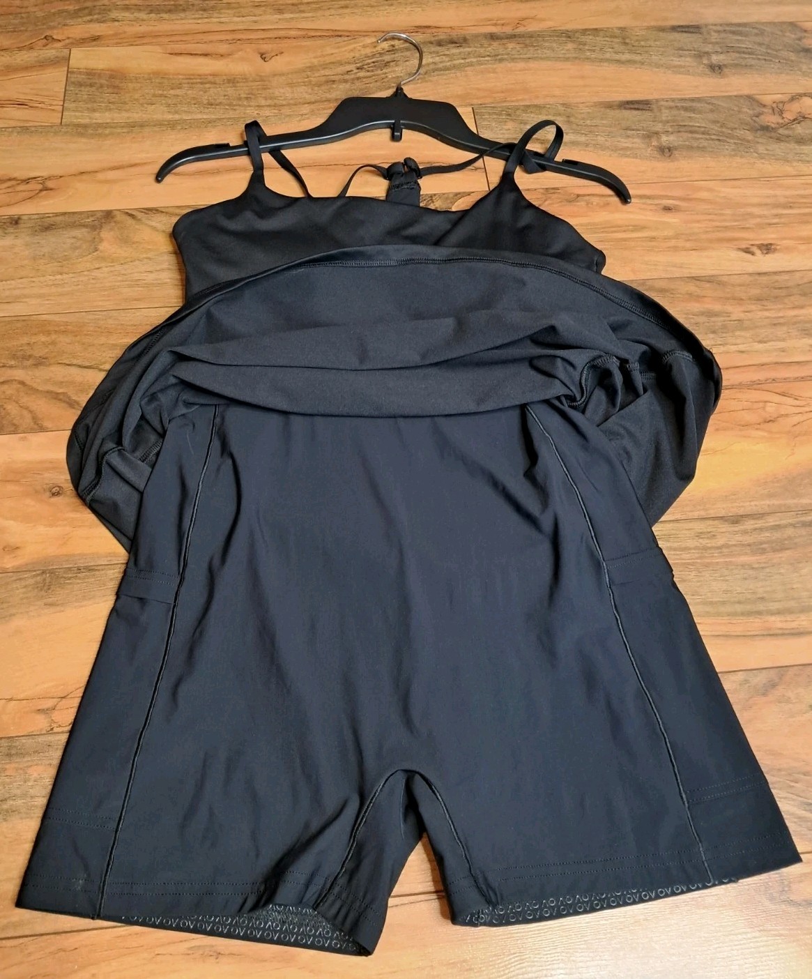 Outdoor Voices The Exercise Dress Size M Racerback Workout Quick Dry Black