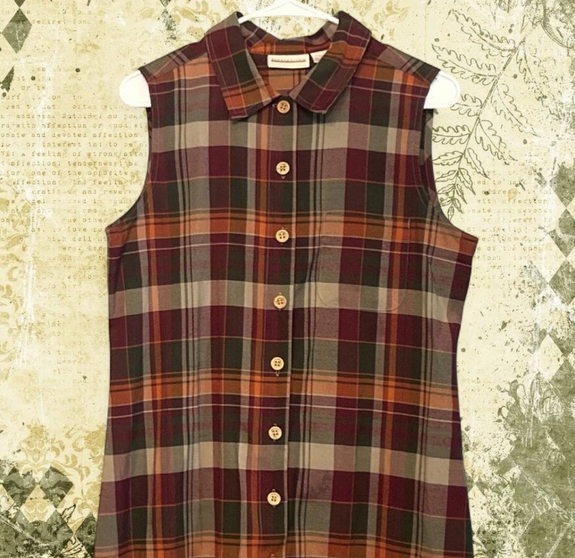 Cottagecore Plaid Mori Y2K Academia Gorp Chic Maxi Button Dress Indie Boho Alt