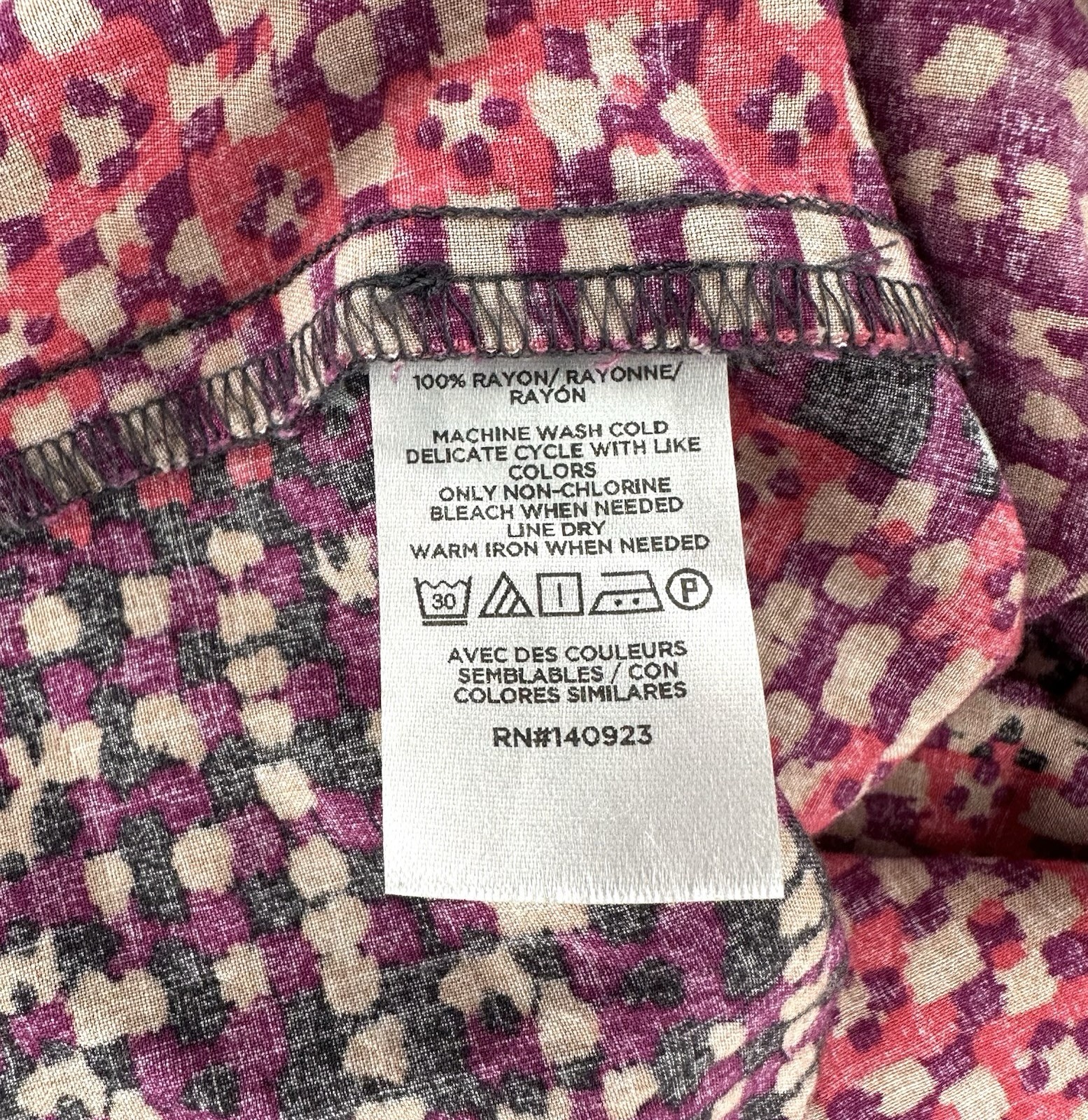 Loft Outlet Patchwork Maxi Dress Pink Women’s Size Large