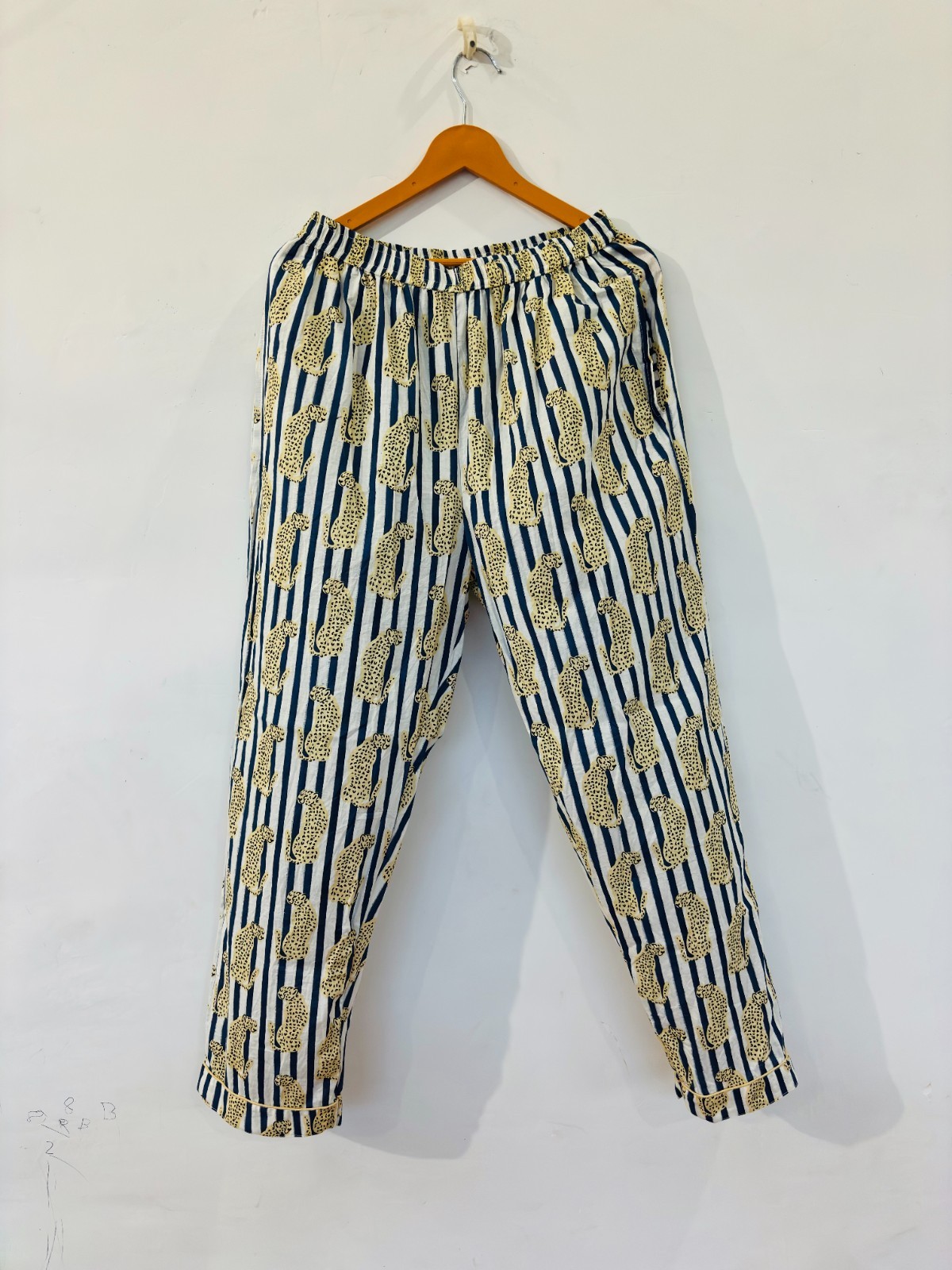 LeopardPrint Cotton Pajama Set:Summer Loungewear night wear for woman’s giftitem