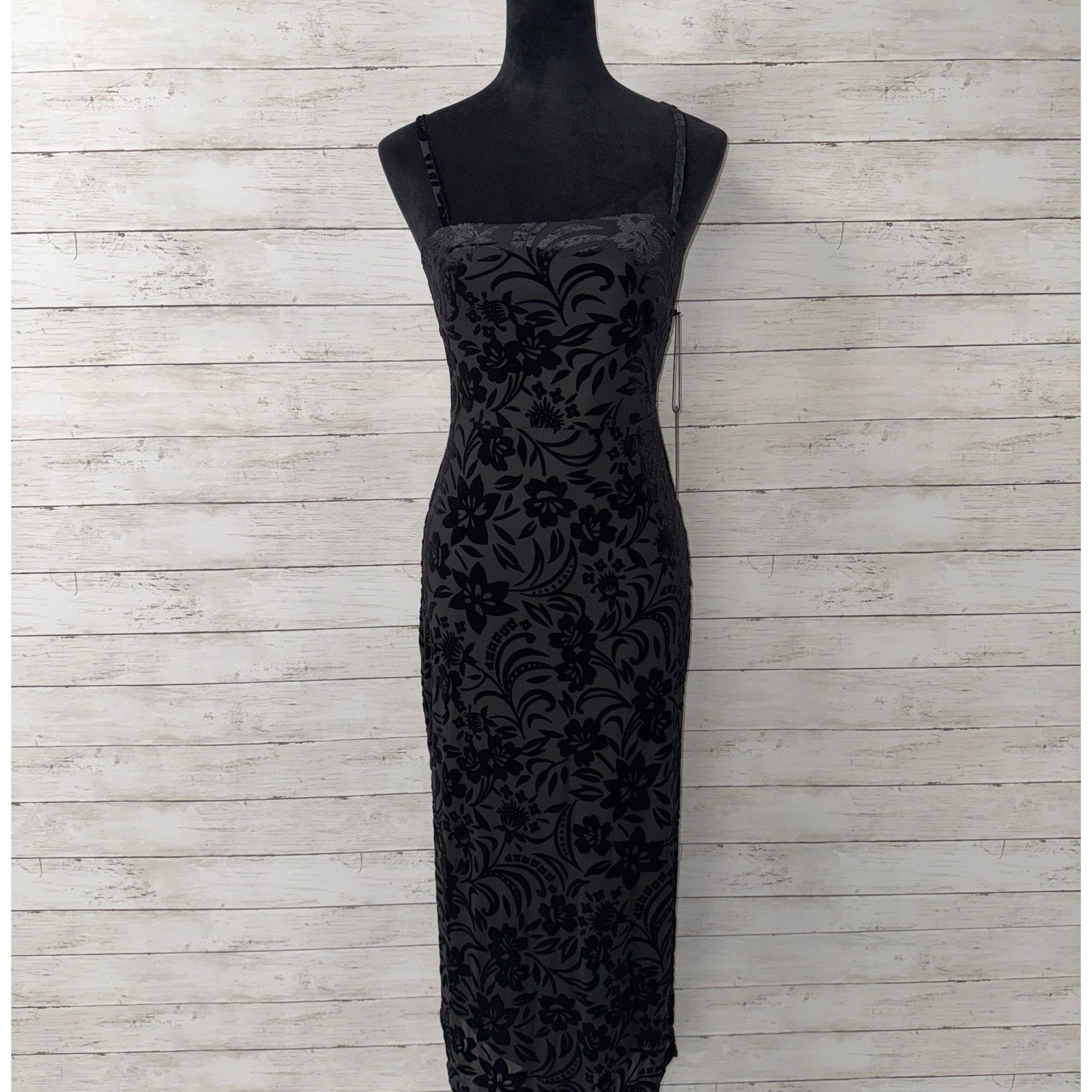 Rachel Zoe Velvet Burnout Maxi Dress