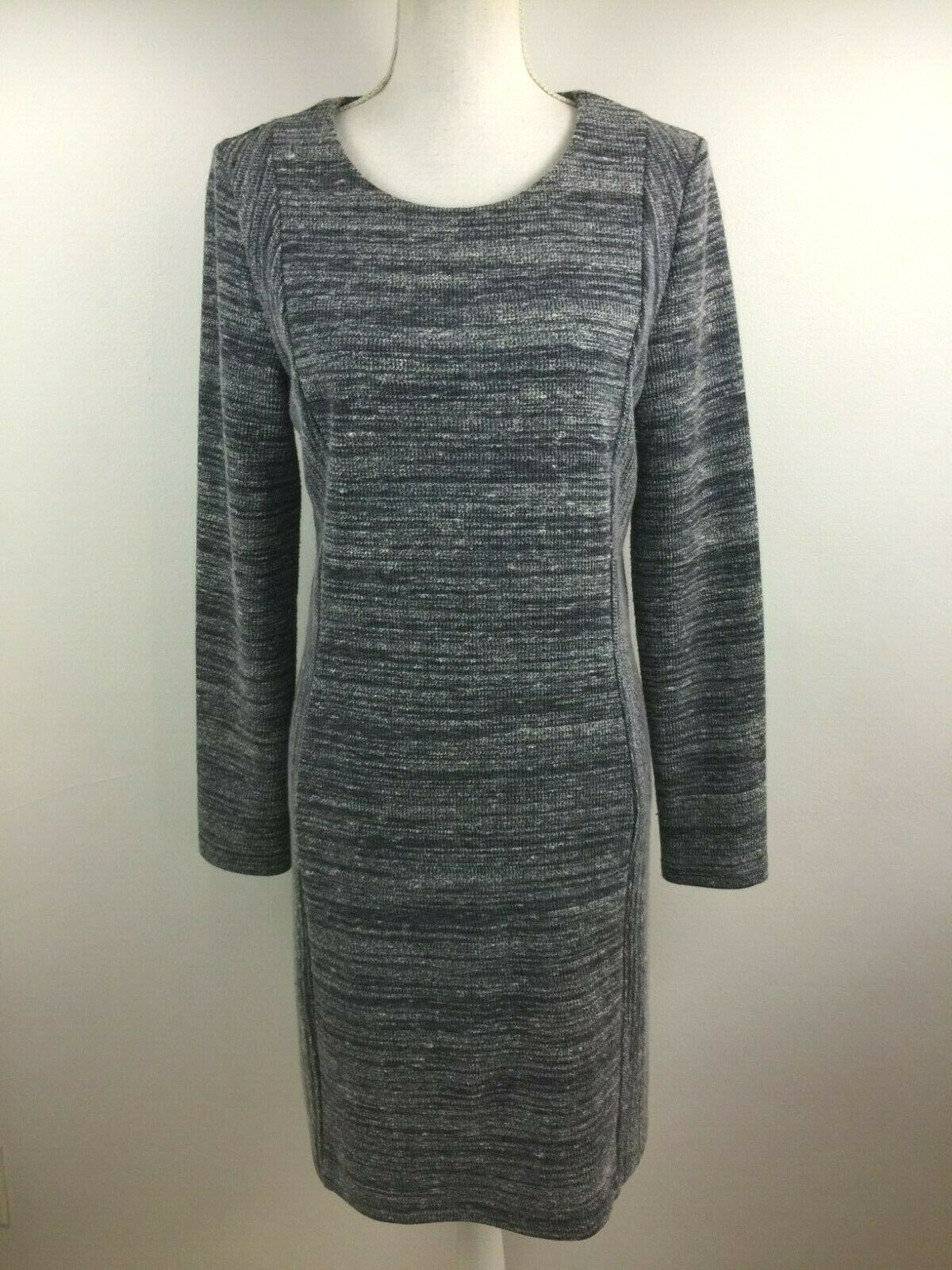 Ellie Kai Polyester & Cotton Blend Knit Knee Length Lined Dress, Size 6