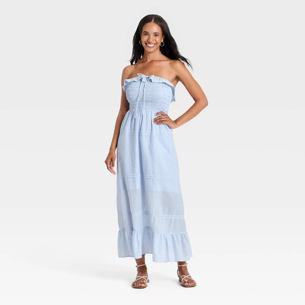 Women Cotton Maxi Pullover Sundress – Universal