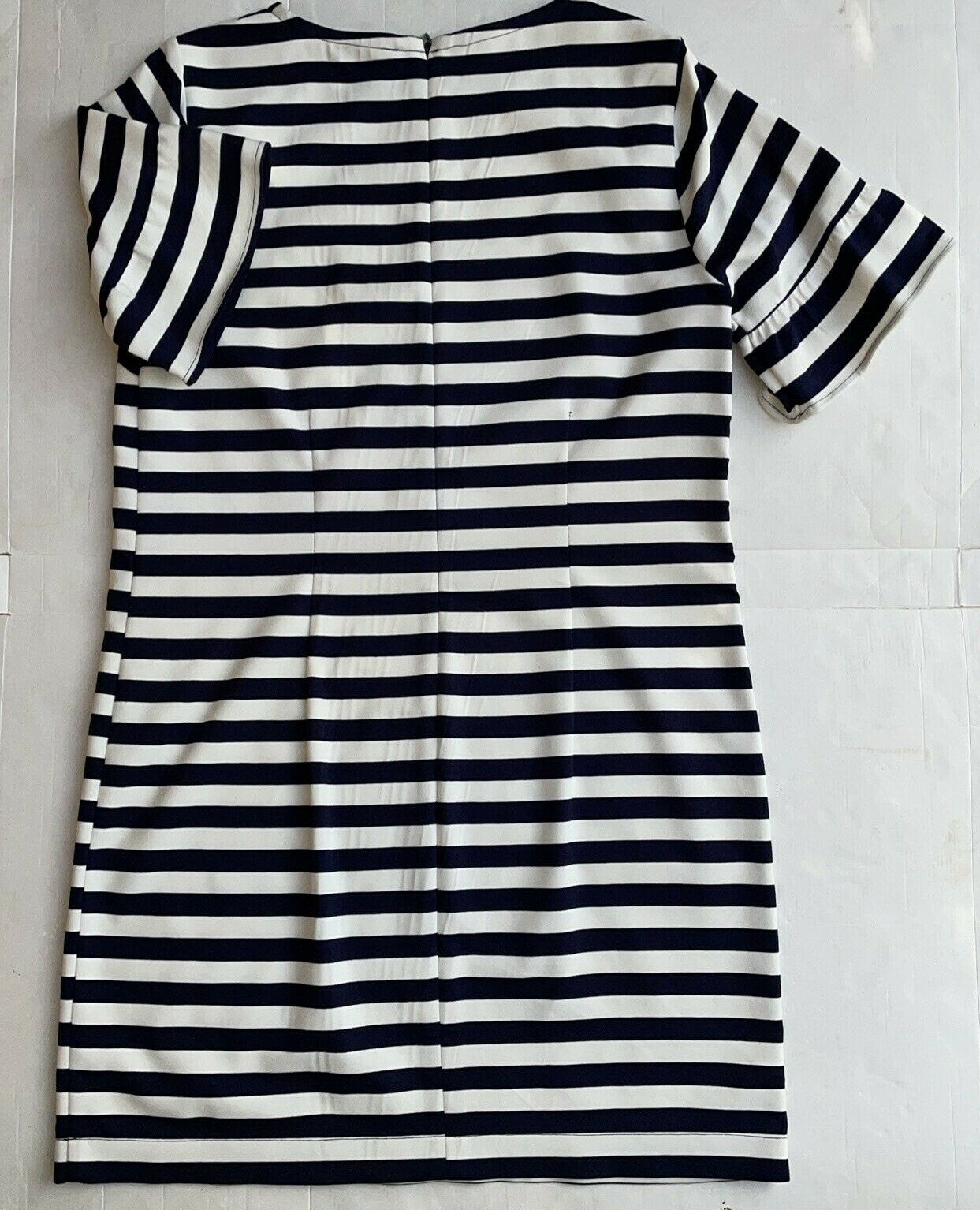 FRENCH CONNECTION – NAVY AND WHITE – SUMMER DRESS – SIZE 8