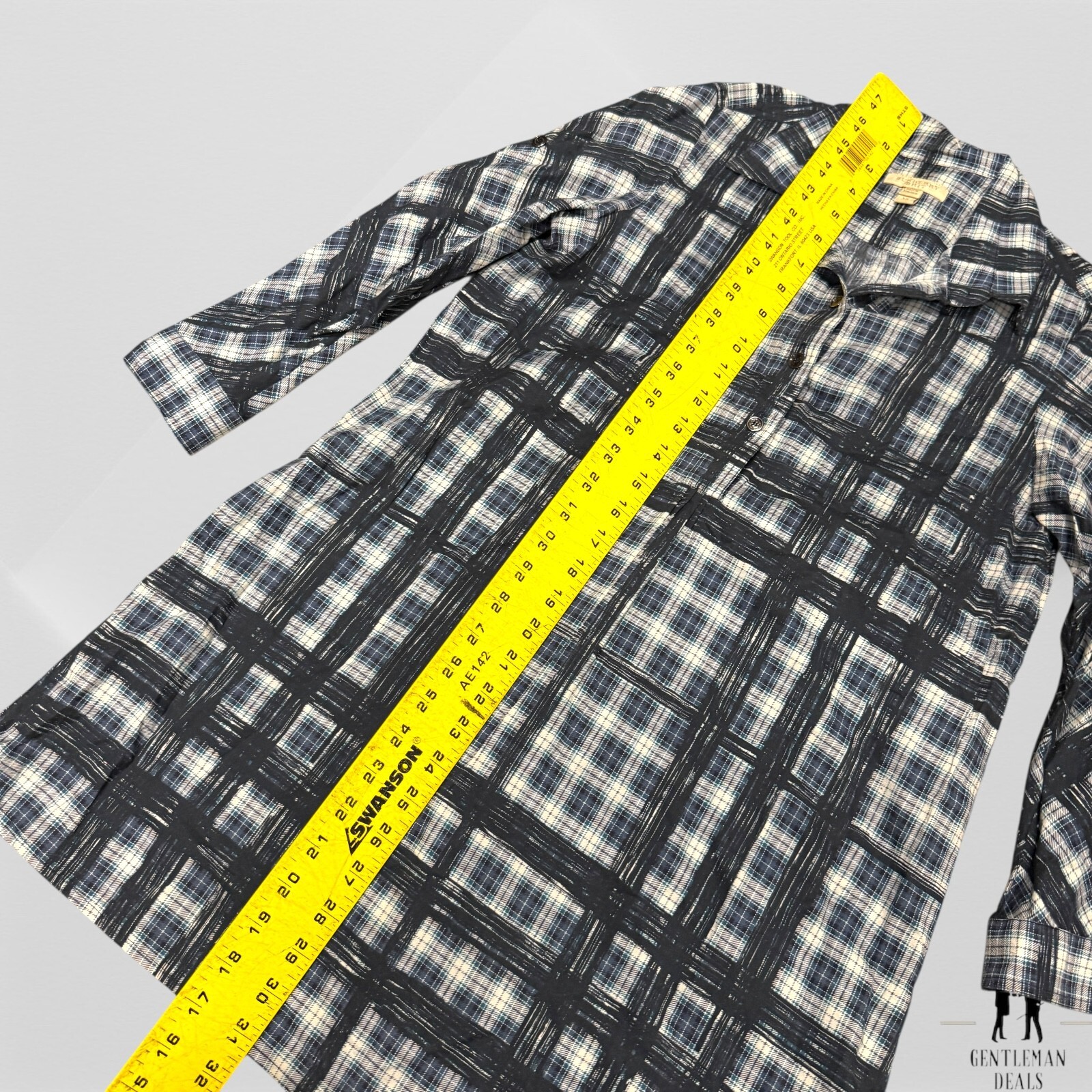 Burberry Plaid Print Mini Dress – Blue Dresses, Clothing XS 17.5 x 31