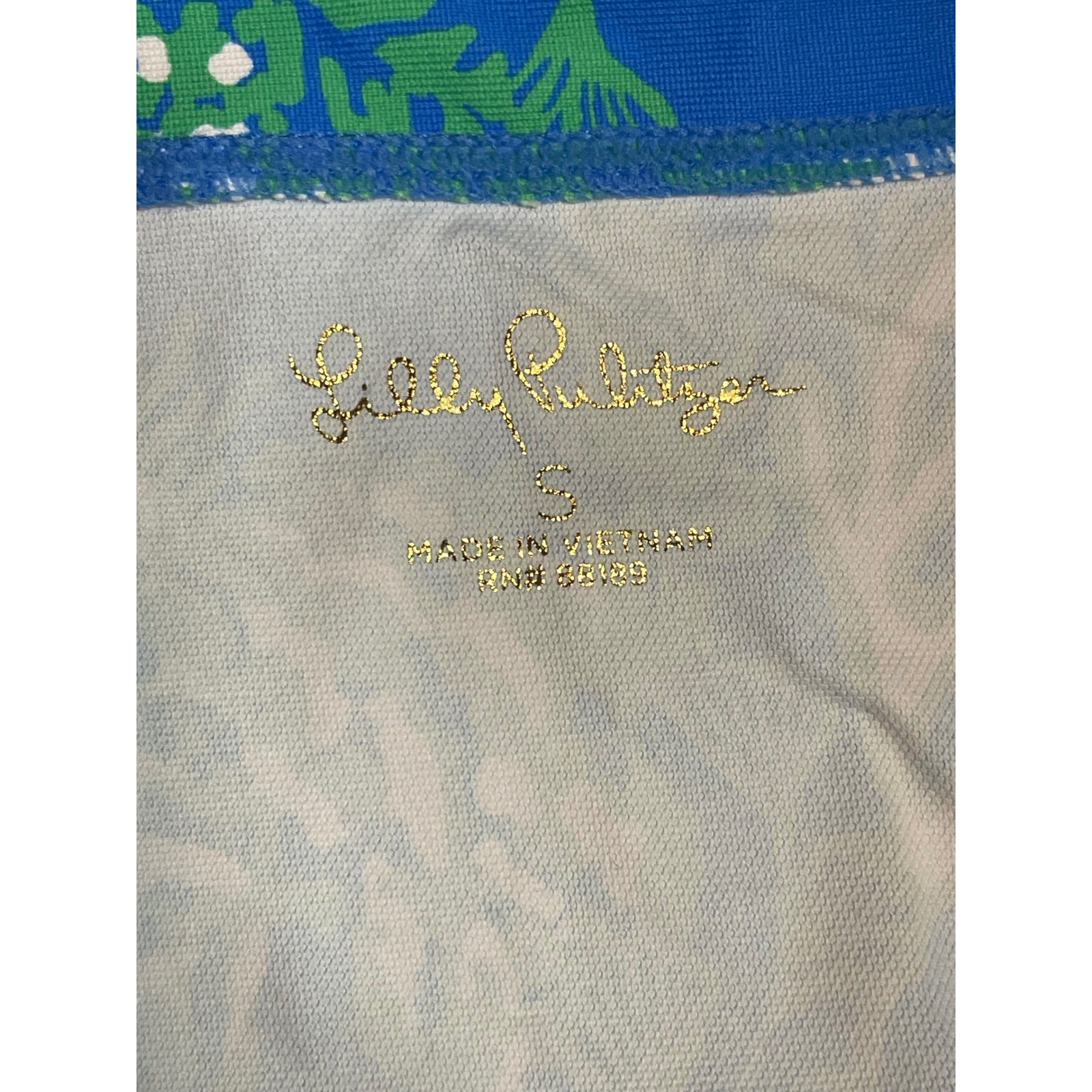 Lilly Pulitzer Seralina UPF 50+ Briny Blue A Bit Salty Engineered Dress S