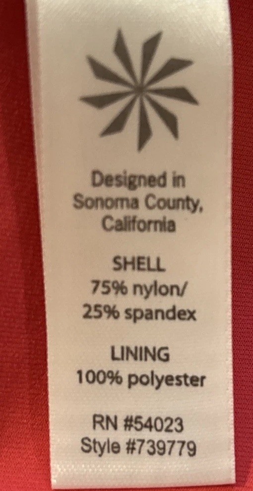 Athleta Kokomo Swim Dress Halter Tie Back Padded Built in Bra Swim Women’s Small