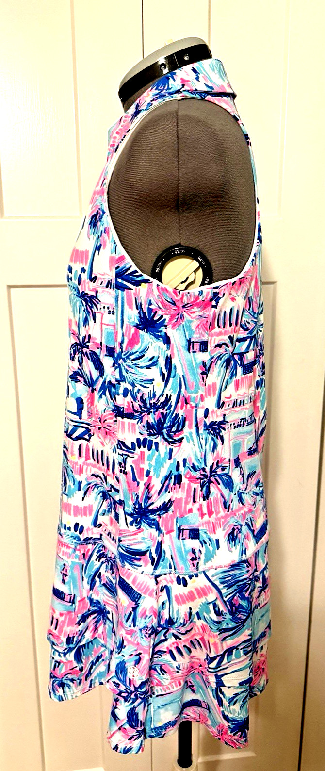 Lilly Pulitzer UPF 50+ Luxletic Dania Dress Medium Ravello Blue Perfect Match