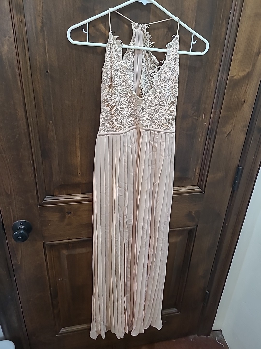Rare London Lace PLeated Maxi Dress – Size 2