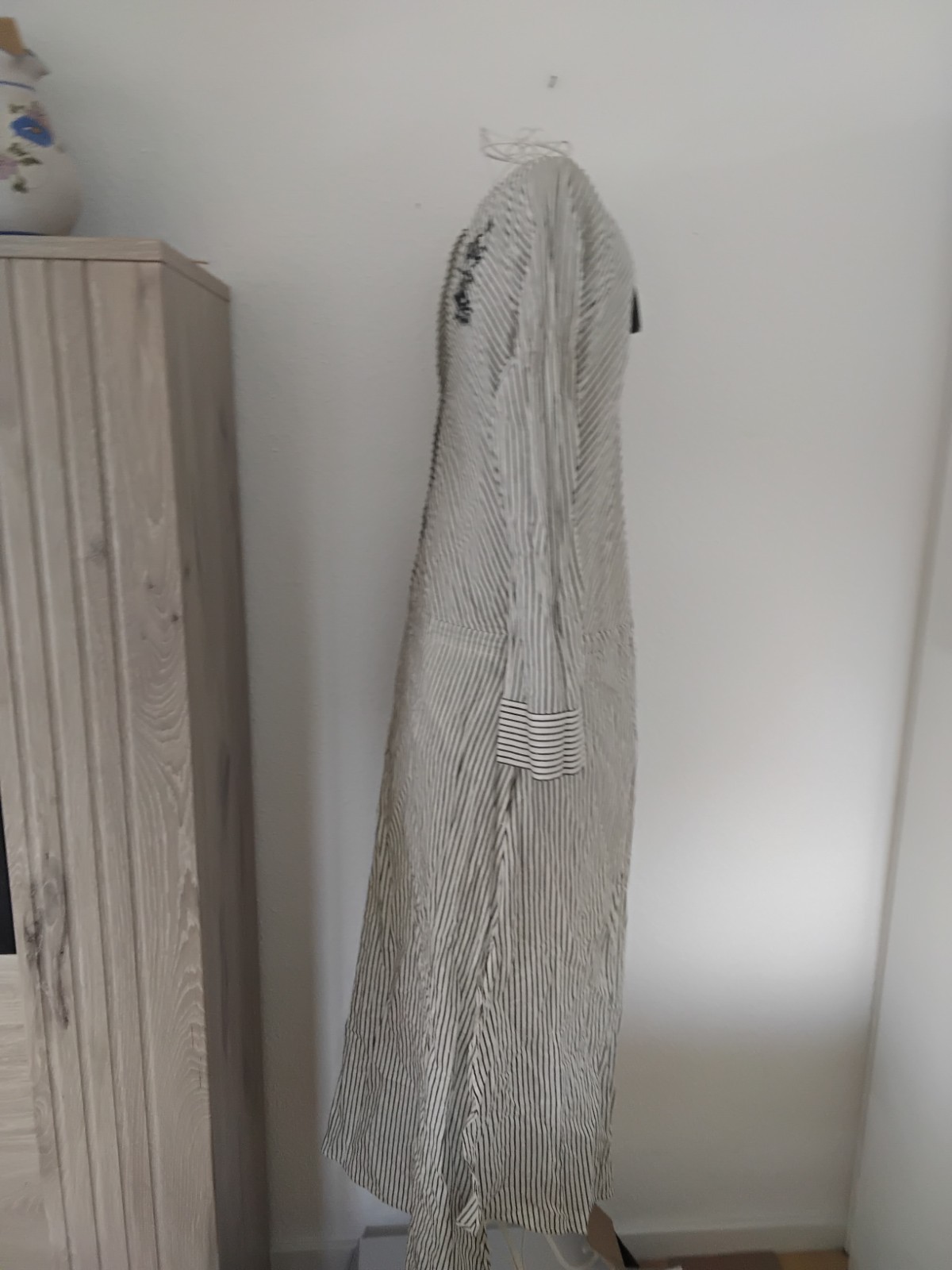 Lorena Antoniazzi long dress size 40, multi-colored, striped, cotton NP €500