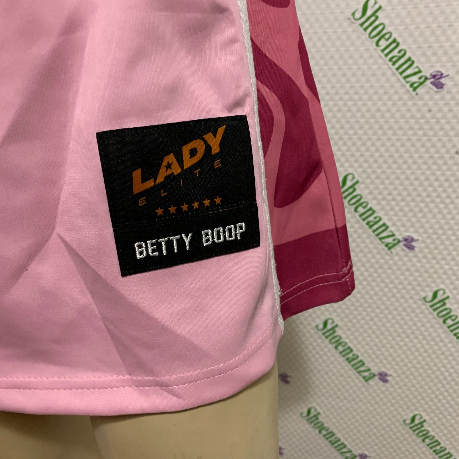 Headgear Classics Basketball Jersey Dress Betty Boop Motorcycle Club Pink L