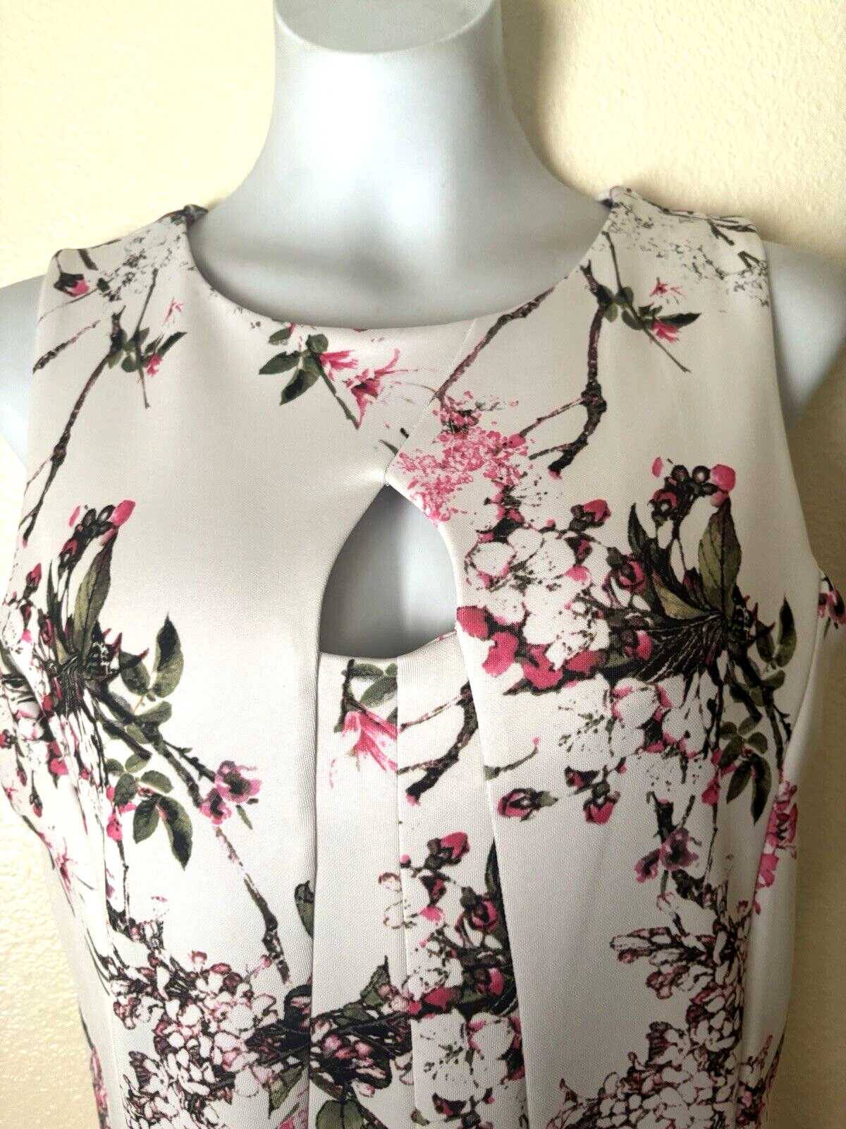 DB ESTABLISHED 1962 Women Floral Printed Flutter Sleeveless Sun Dress Size M