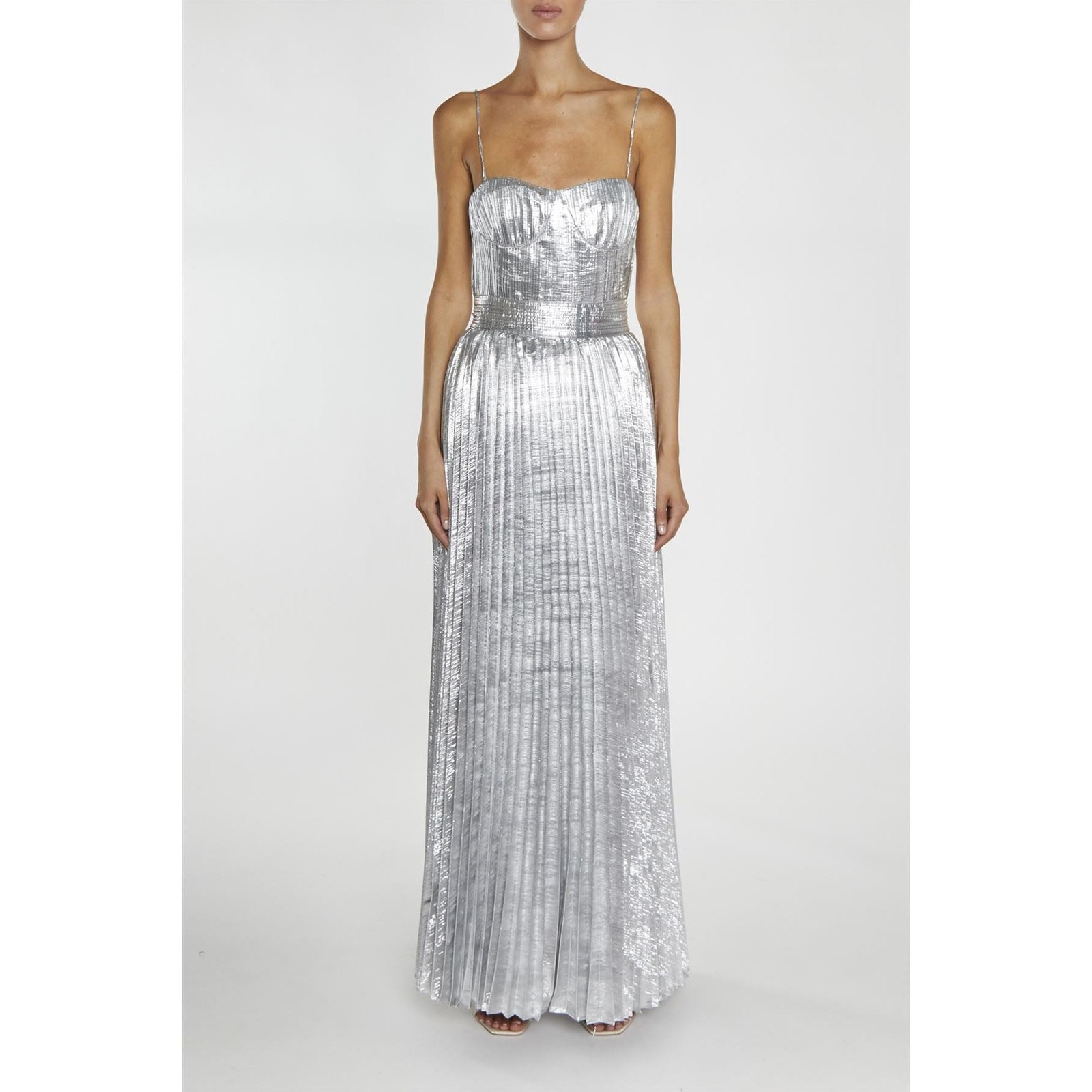 True Decadence Maxi Dress UK8 in Silver RRP £195