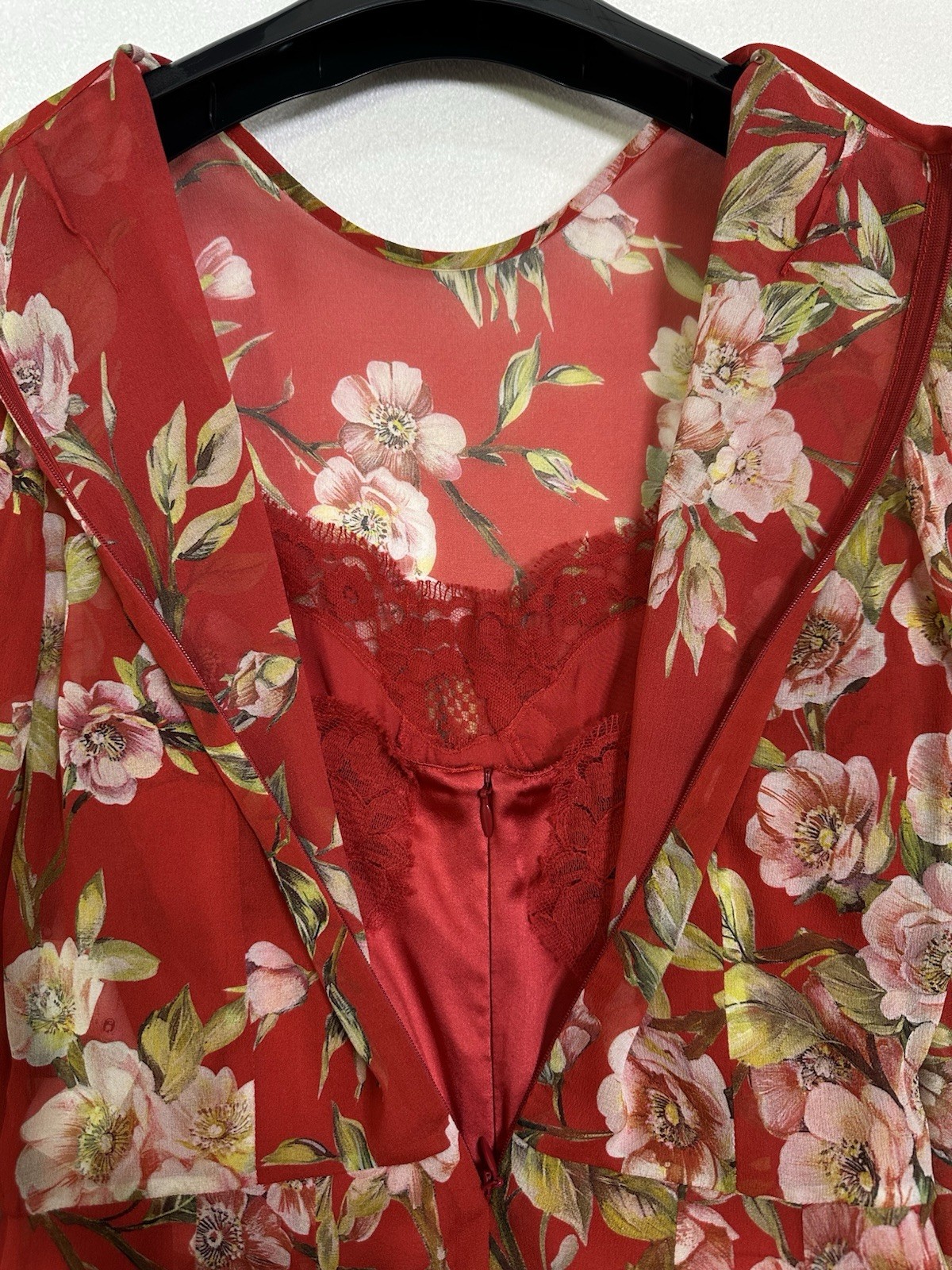 DOLCE & GABBANA dress £3500 worth IT size 38/INT XS/UK 6/US 2 NEW – SILK