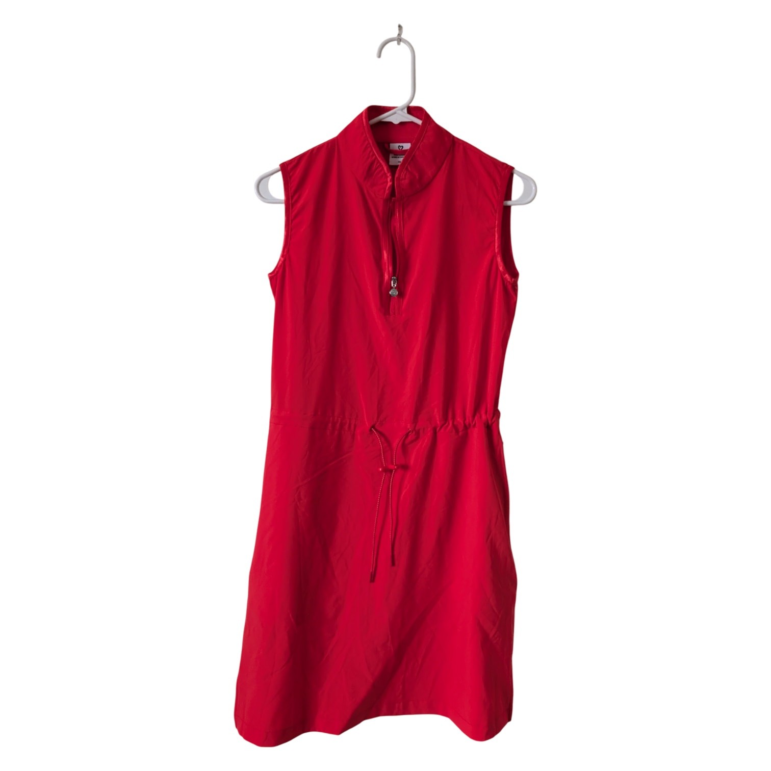 Daily Sports Sweden Red Athletic Dress – Size XS – Drawstring Golf Tennis Preppy