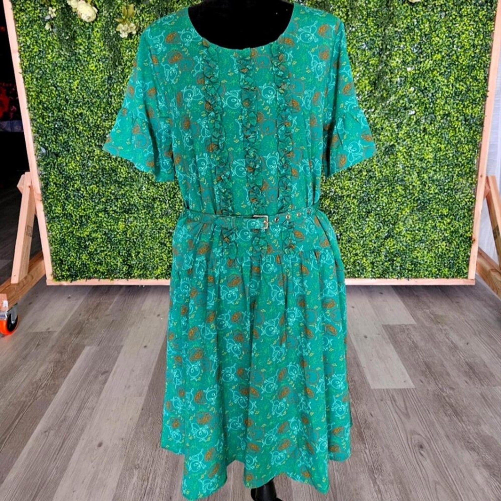 SMALL, NWT Disney Parks “The Dress Shop” Orange Bird Dress