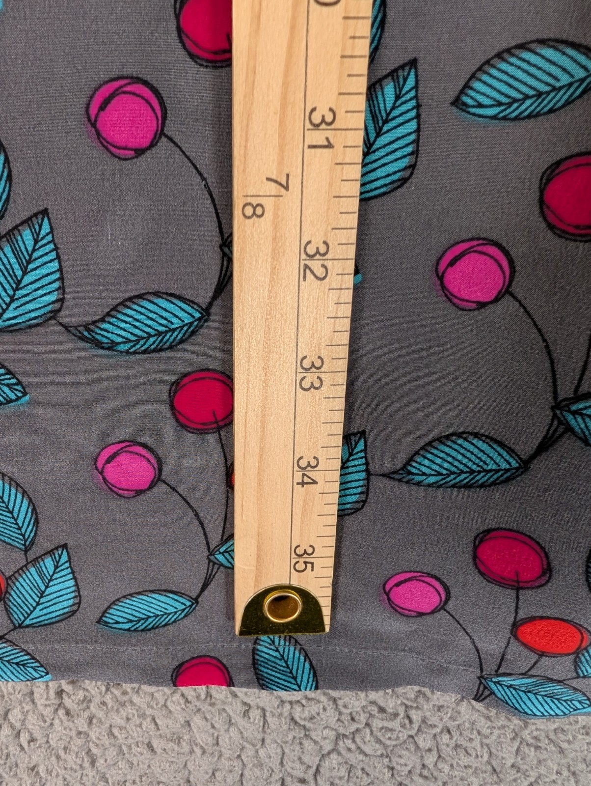 Presley Skye Dress Womens Medium Petite Maize Green Silk Ikat Print Belted Lined