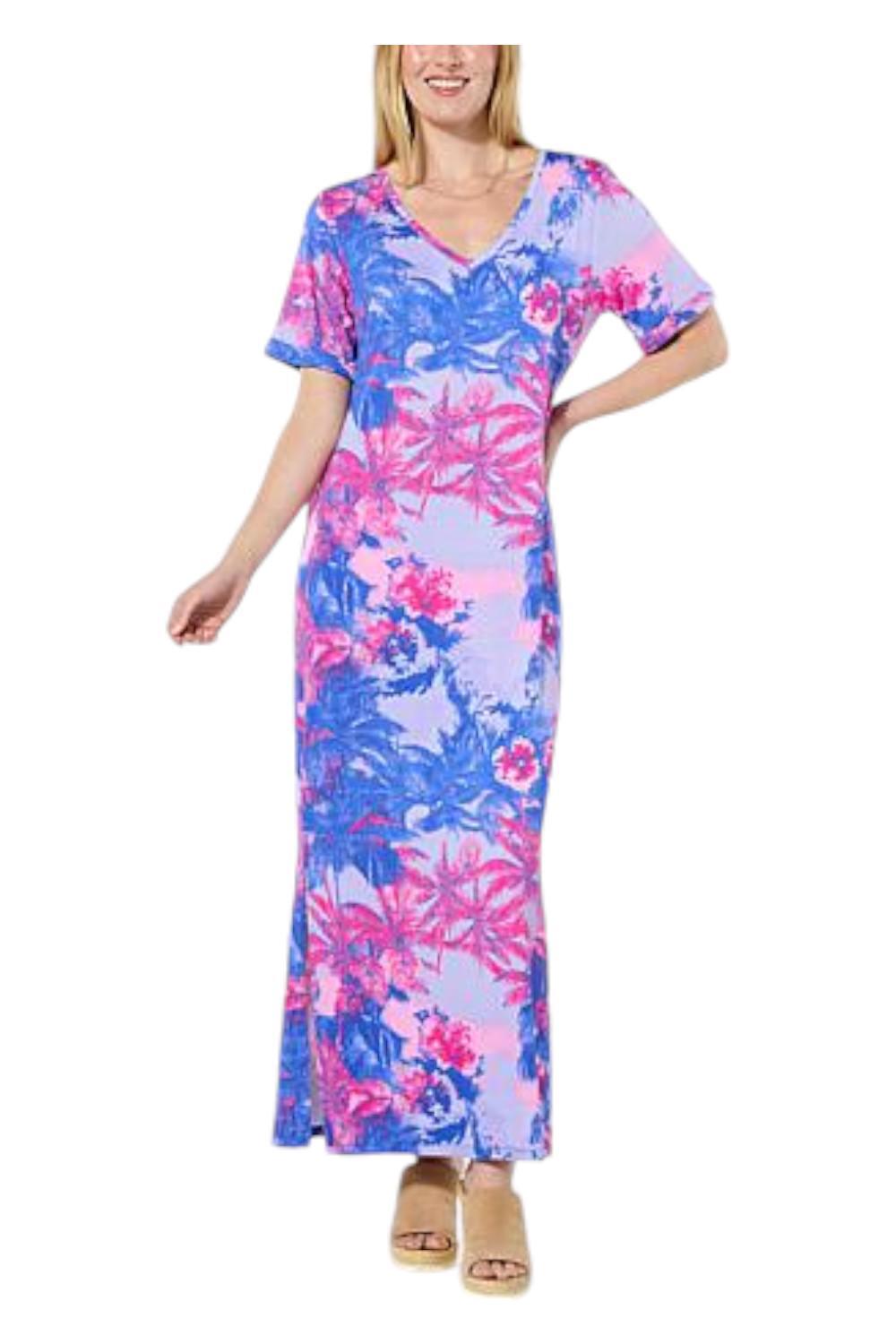 Colleen Lopez Women’s EveryWear Maxi Dress Blue
