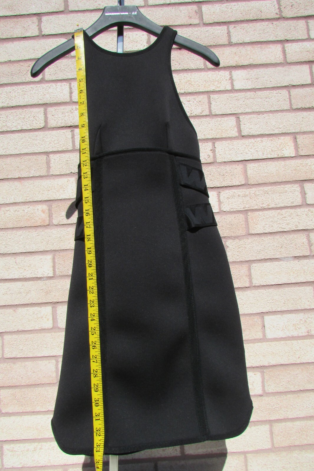 Alexander Wang X H&M Neoprene Scuba Dress Size 8 NWT