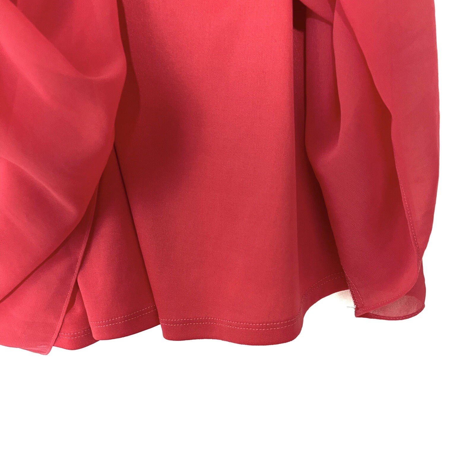Dotti Women’s Size 8 Medium Pink Black Contrast Trim Cut Out Lined Party Dress