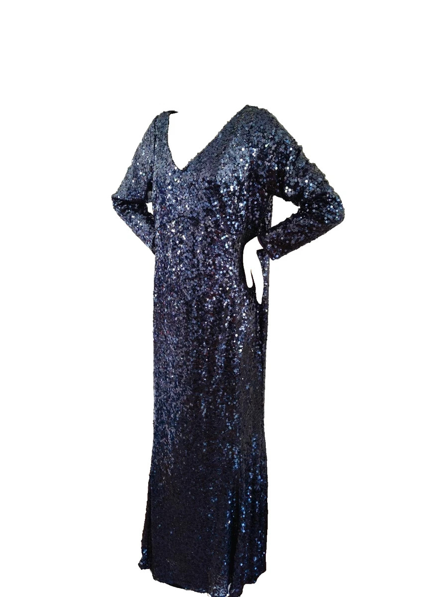 ✨MARINA RINALDI Long Embroidered Dress Plus Size MR 25= IT54, DE46, FR50, GB20