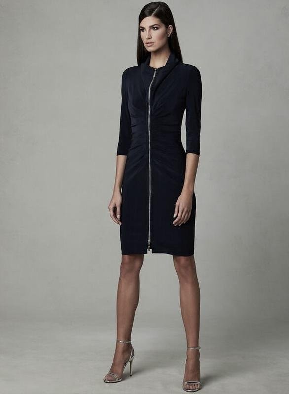 Women Joseph Ribkoff Dress Black 36 / S / 44 #9QS4