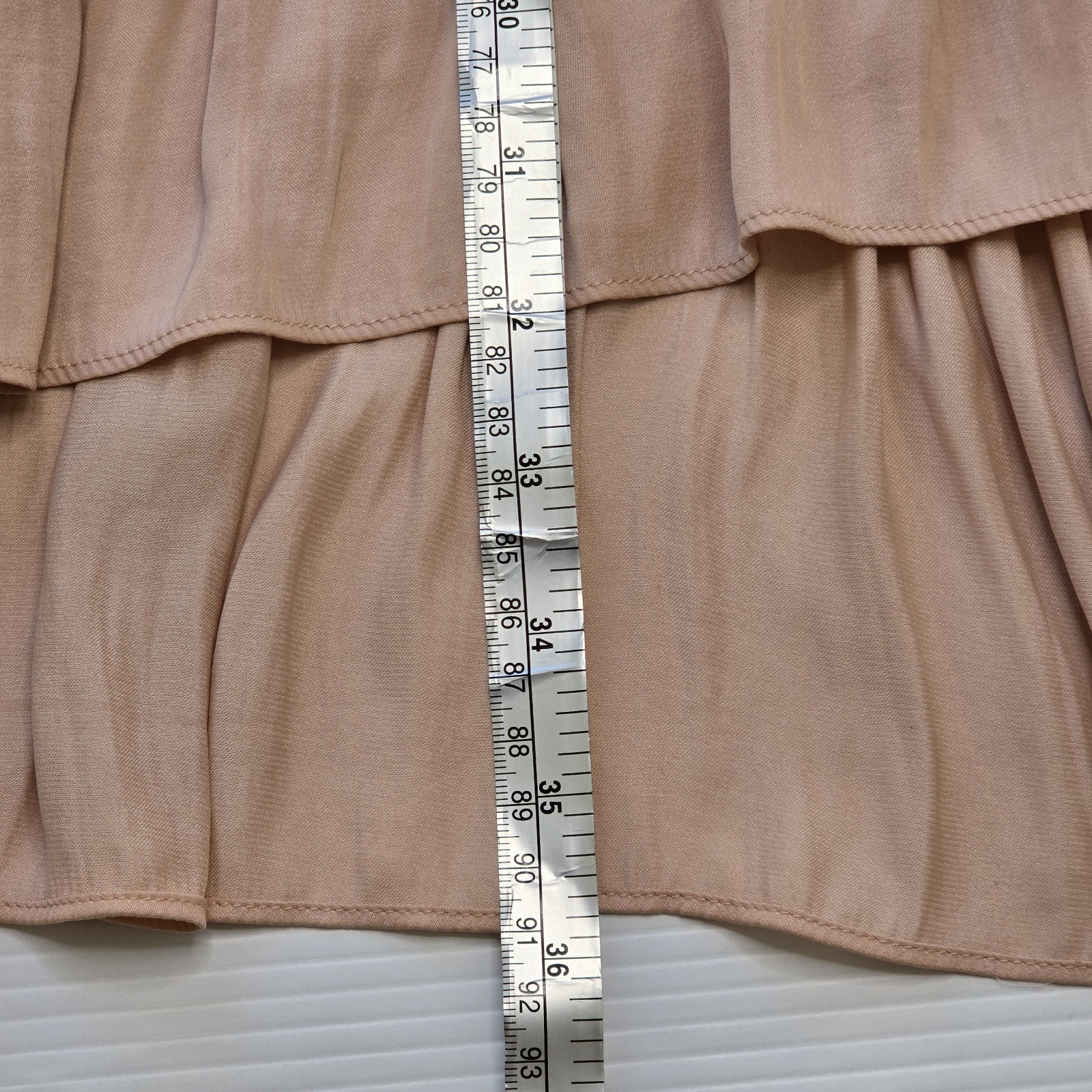 SABA Size 8 Lillian Blush Pink Belt Wedding Party Work Cocktail Dress