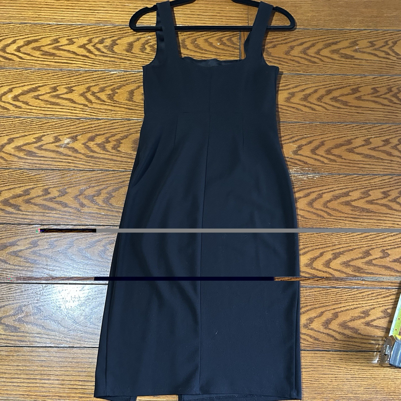 Speechless Little Black Dress Sleeveless Front Leg Slit Size S