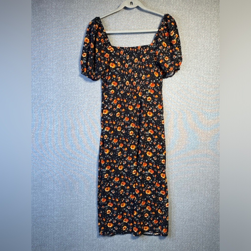 Mi Ami Francesca’s Small Women’s Floral Off The Shoulder Maxi Dress Whimsigoth