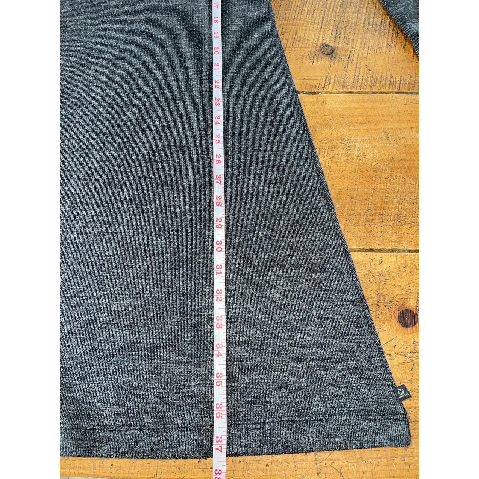 Womens Merrell Gray Long Sleeve Knee Length Winter Casual Dress Size Medium
