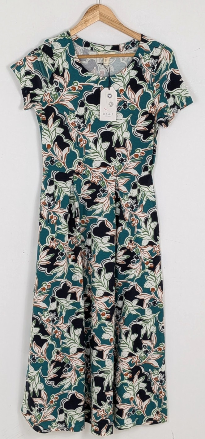 Women’s Seasalt Cornwall Veronica Tall Midi Dress Size UK10 BNWT – E13