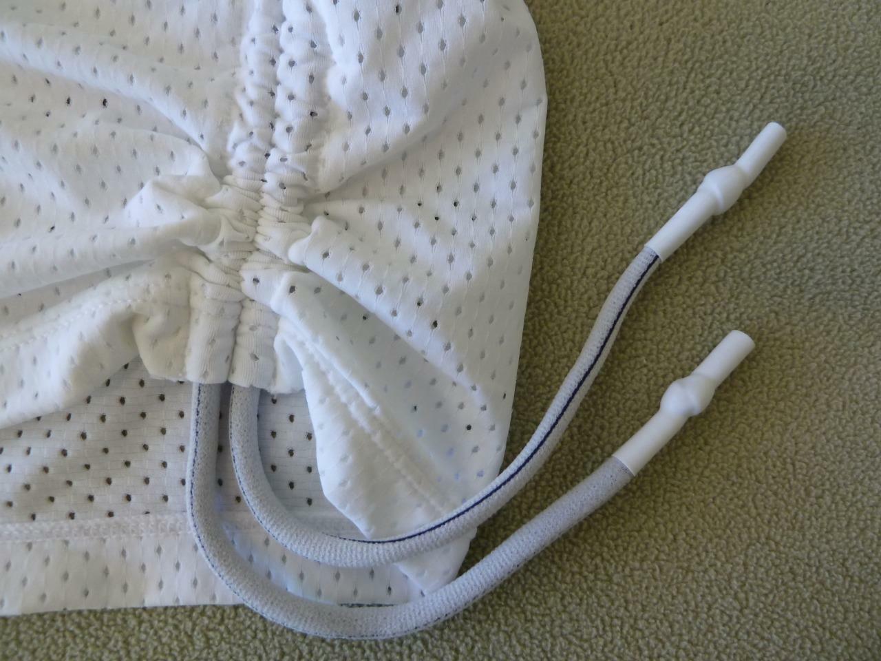 NWT LOLE Paloma White Ruched Drawstring Sides & Waist Razorback Dress/Coverup S
