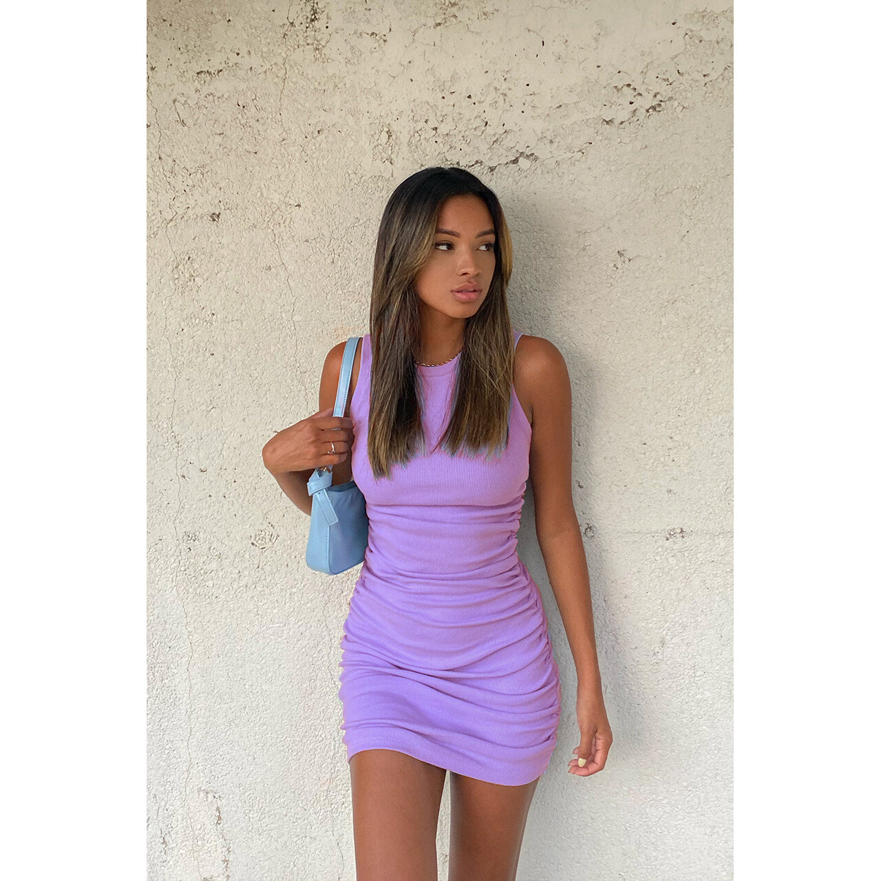 Women’s Bodycon Elegant Stretch Sleeveless mini Dress Jumper Cocktail Party